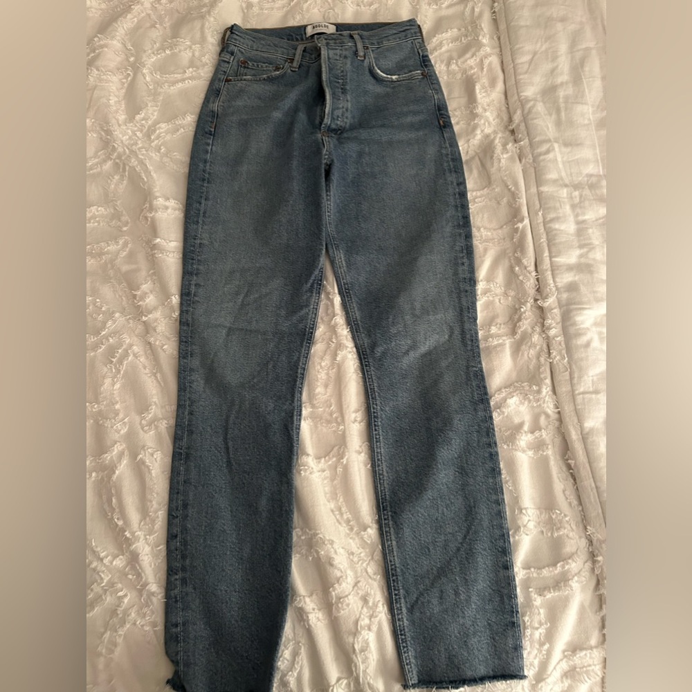 Agolde Nico High Rise Slim Fit Jeans